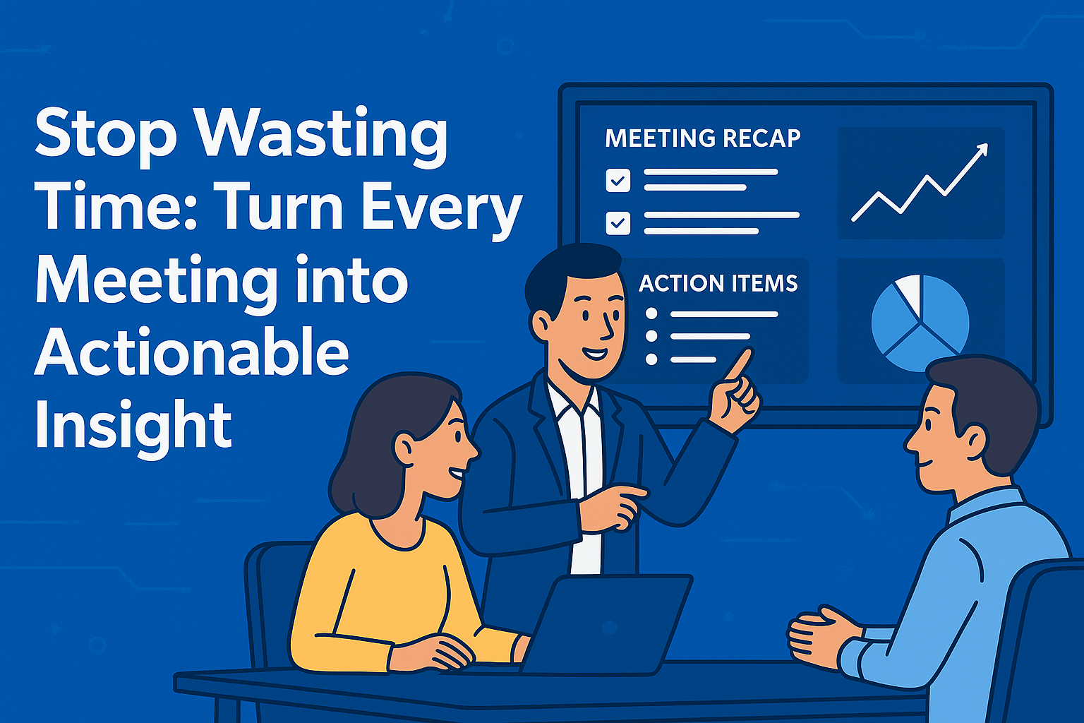 Stop Wasting Time: Turn Every Meeting into Actionable Insight  with AI Notetakers
